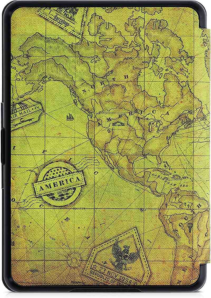 Puzdro KW Mobile - Ancient World Map - KW4664456 - pre Amazon Kindle Paperwhite 4 (2018) - viacfarebné