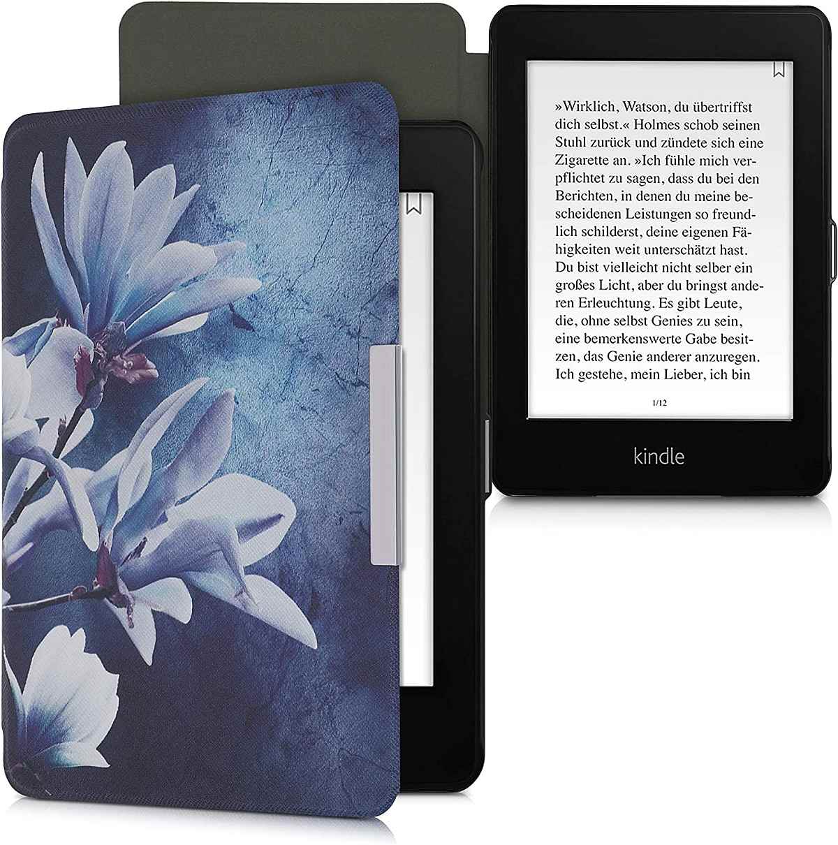 Puzdro KW Mobile - Magnolias Marble - KW4664452 - pre Amazon Kindle Paperwhite 4 (2018) - viacfarebné