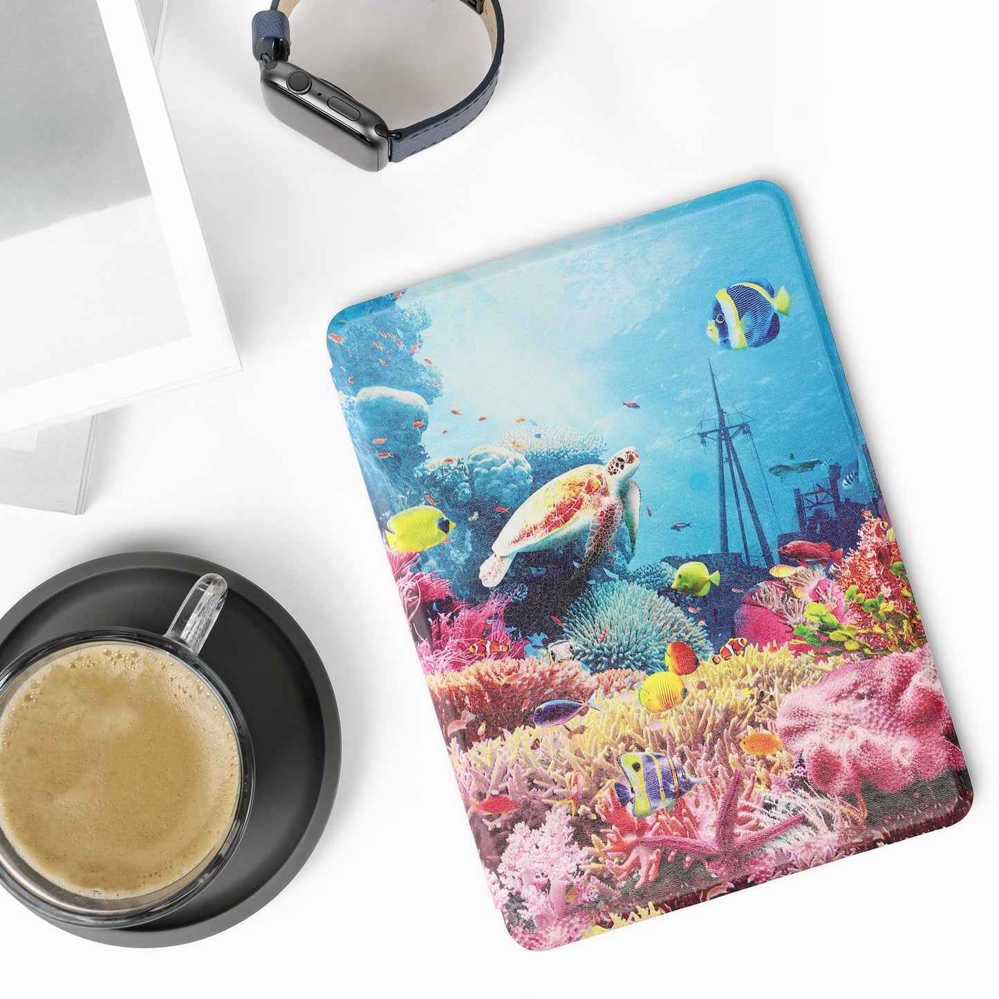 Puzdro KW Mobile - Underwater - KW5625622 - pre Amazon Kindle Paperwhite 5 (2021) - viacfarebné
