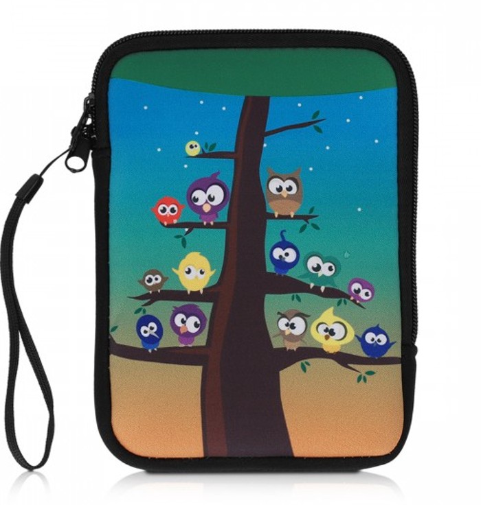 Púzdro KW Mobile Owls Tree - KW5033502 - Univerzálne púzdro pre čítačky 6" - Owls Tree