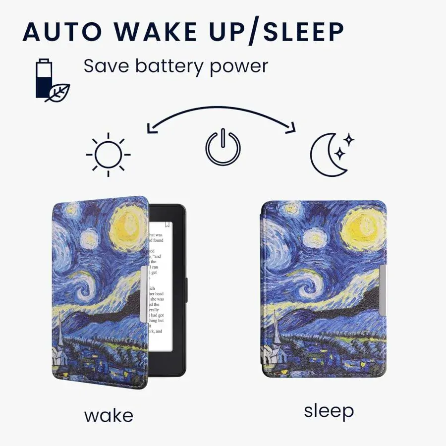 Puzdro KW Mobile - Starry - KW2582443 - pre Amazon Kindle Paperwhite 1/2/3 - viacfarebné