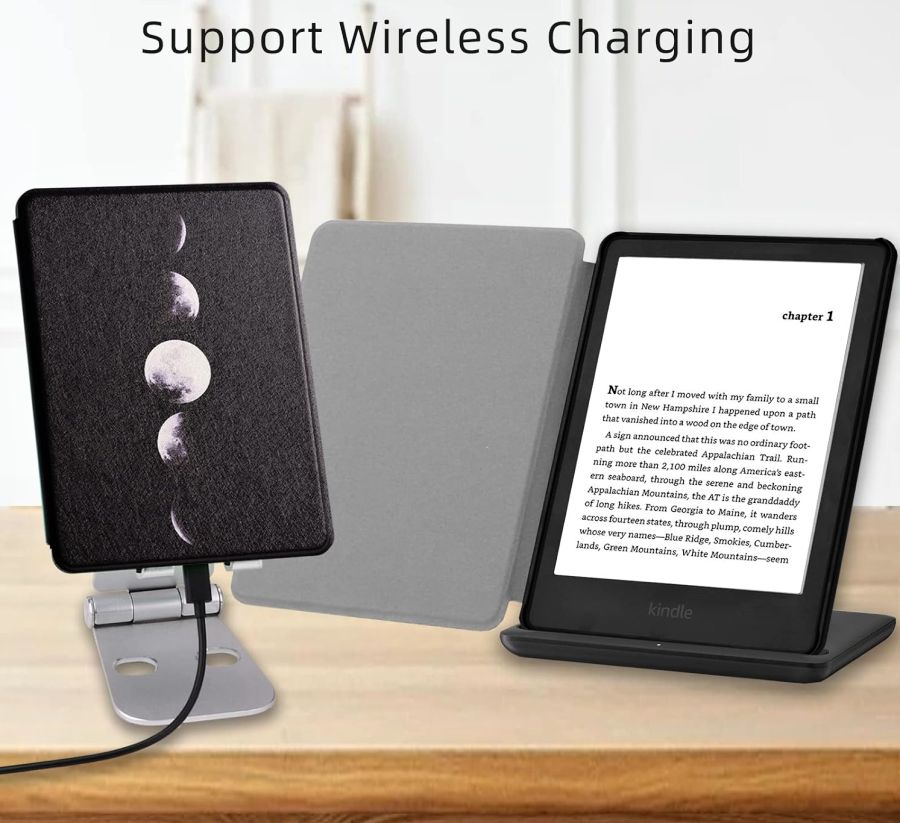 Puzdro Durable Lock KPW-34 pre Amazon Kindle Paperwhite 5 (2021) - Moon Eclipse