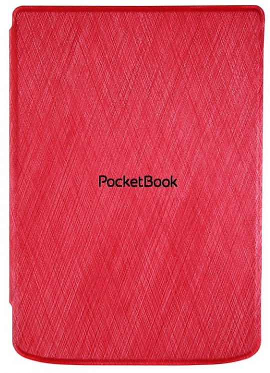 Púzdro H-S-634-R-WW Shell pre Pocketbook 629/634 - Passion Red červené, orig.