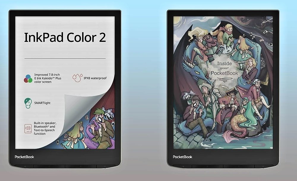 PocketBook 743C InkPad Color 2 - 32GB, WiFi, Silver Moon (strieborný)