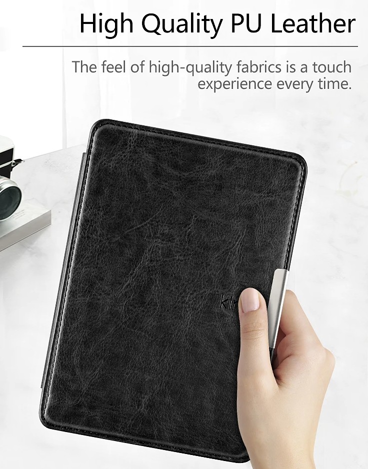 Premium Durable Lock PDL-101 na Amazon Kindle Paperwhite 1/2/3 - vrecko, čierny