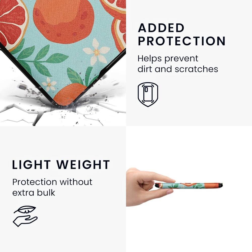 Puzdro KW Mobile - Orange Fruits - KW2582446 - pre Amazon Kindle Paperwhite 1/2/3 - viacfarebné