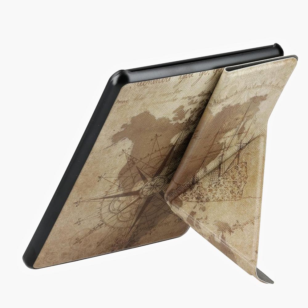Puzdro KW Mobile - Origami Travel Vintage - KW5776408 - pre Amazon Kindle Paperwhite 5 (2021) - viacfarebné