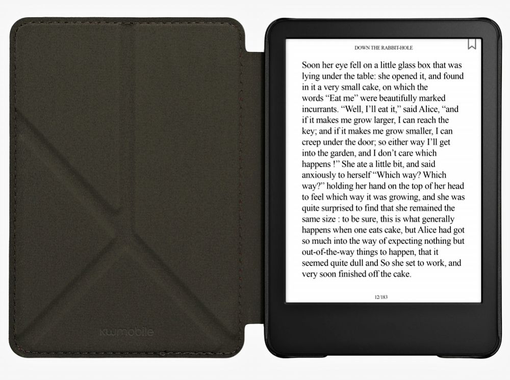 Puzdro KW Mobile - Origami Red Leather - KW5999709 - pre Amazon Kindle 2022 - červené