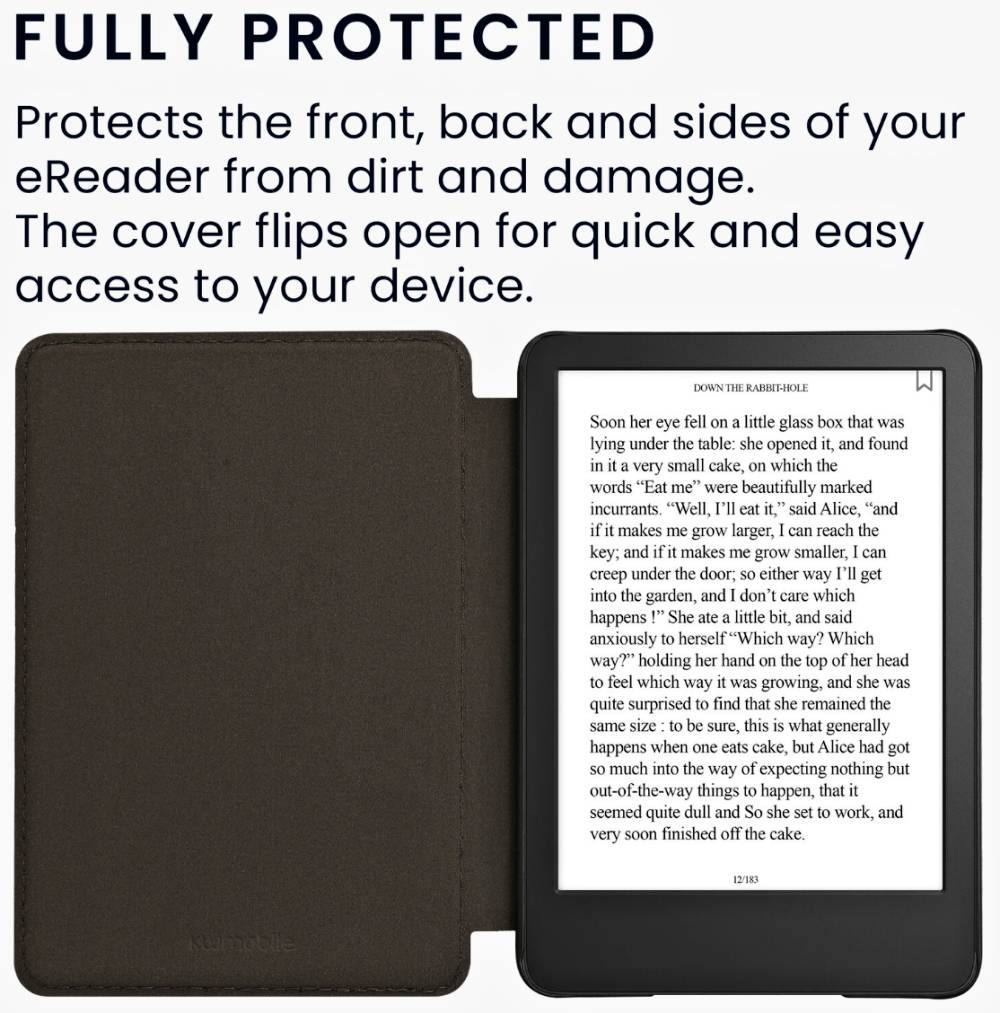 Puzdro KW Mobile Felt Fabric Grey - KW5999519 - pre Amazon Kindle 2022 - šedé
