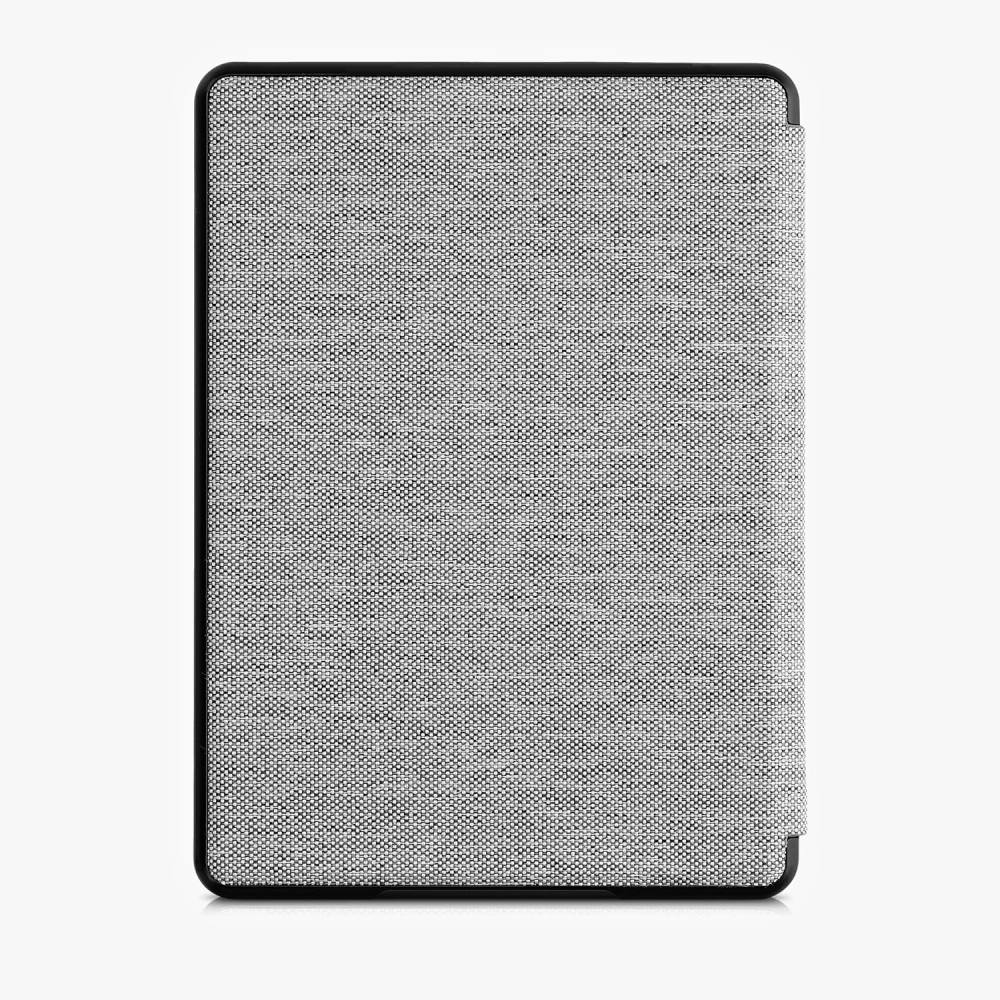 Puzdro KW Mobile - Origami Textil Light Grey - KW5776525 - pre Amazon Kindle Paperwhite 5 (2021) - svetlo šedé