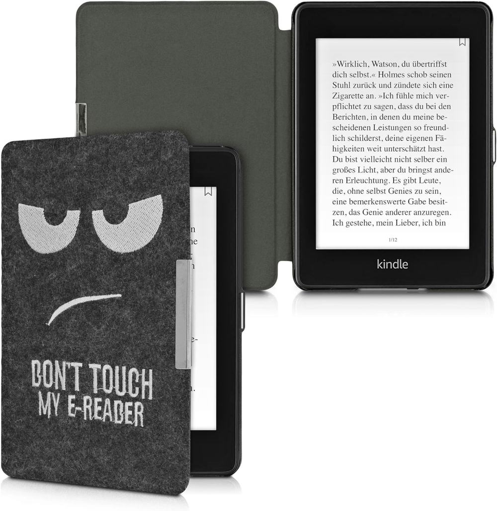 Puzdro KW Mobile Felt Dont Touch - KW4848911 - pre Amazon Kindle Paperwhite 4 (2018) - čierne