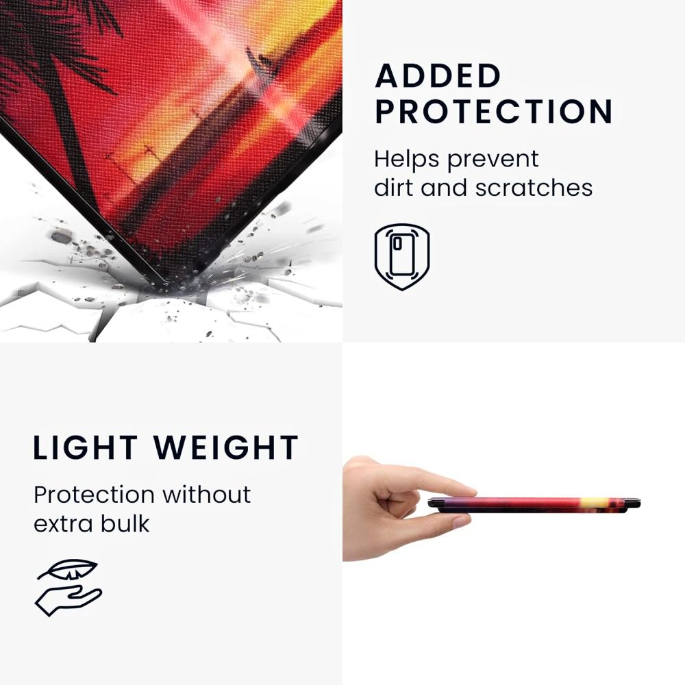 Puzdro KW Mobile - Sunset Palm - KW4941717 - pre Amazon Kindle Oasis 2/3 - viacfarebné