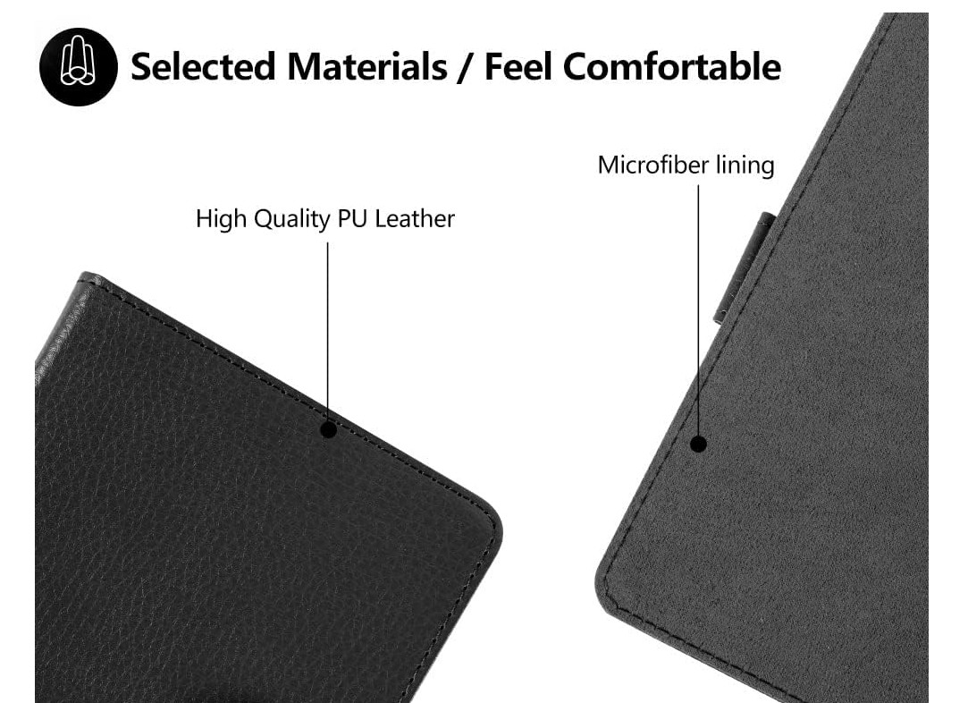 FORTRESS FT171 - Obal na čítačku Pocketbook 614 / 615 / 622 / 623 / 624 / 625 / 626 / 631 / 640 / 641 - tmavo modré, magnet