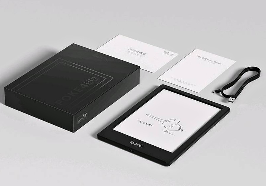 ONYX BOOX POKE 4 Lite, 6", 16 GB, Bluetooth, Android 11, E-ink displej, WiFi - čierny