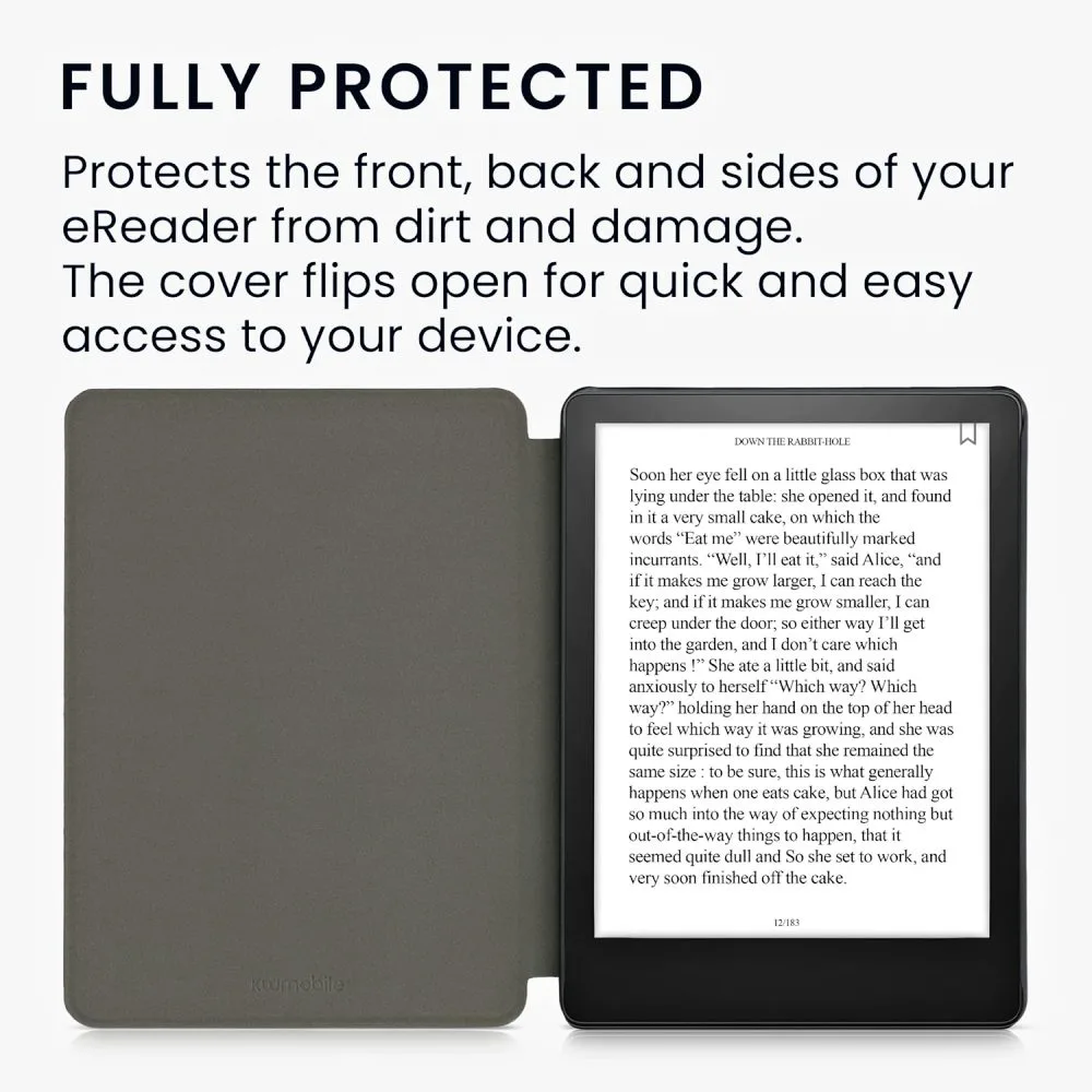 Púzdro KW Mobile Felt Fabric - KW5625978 - pre Amazon Kindle Paperwhite 5 (2021) - zelené