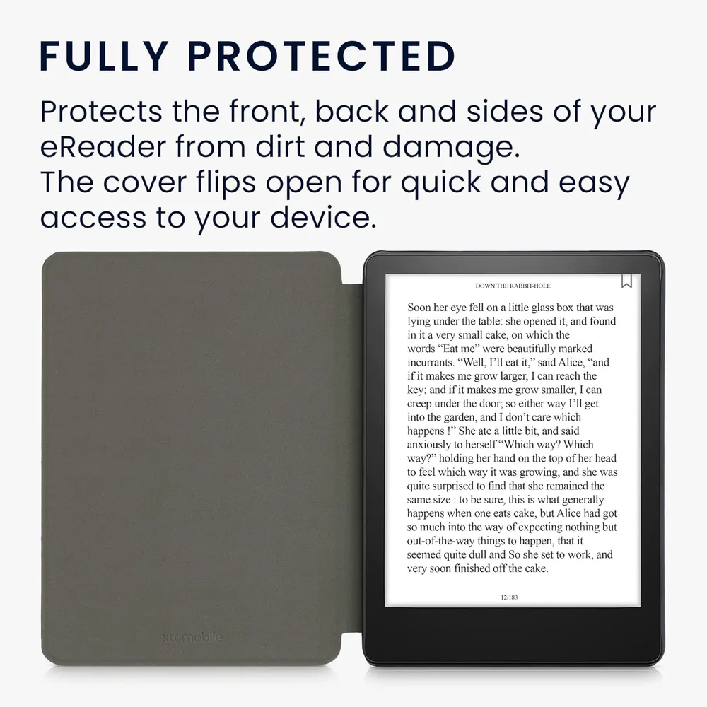 Puzdro KW Mobile Felt Fabric - KW5625938 - pre Amazon Kindle Paperwhite 5 (2021) - fialové