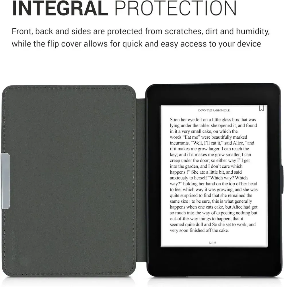 Puzdro KW Mobile Cork - KW5740324 - pre Amazon Kindle Paperwhite 1/2/3 - hnedý korok