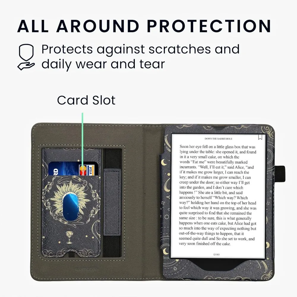 Puzdro KW Mobile Tarot Card - KW5721009 - pre Amazon Kindle Paperwhite 5 (2021) - viacfarebné