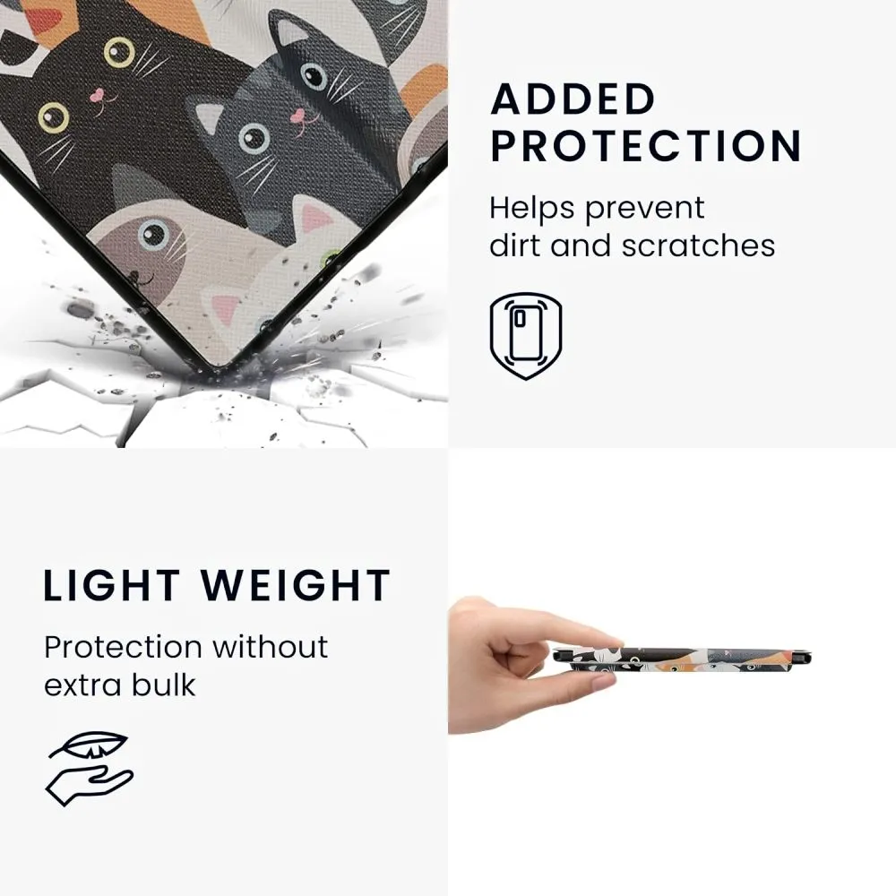 Puzdro KW Mobile - Cats - KW4941740 - pre Amazon Kindle Oasis 2/3 - viacfarebné