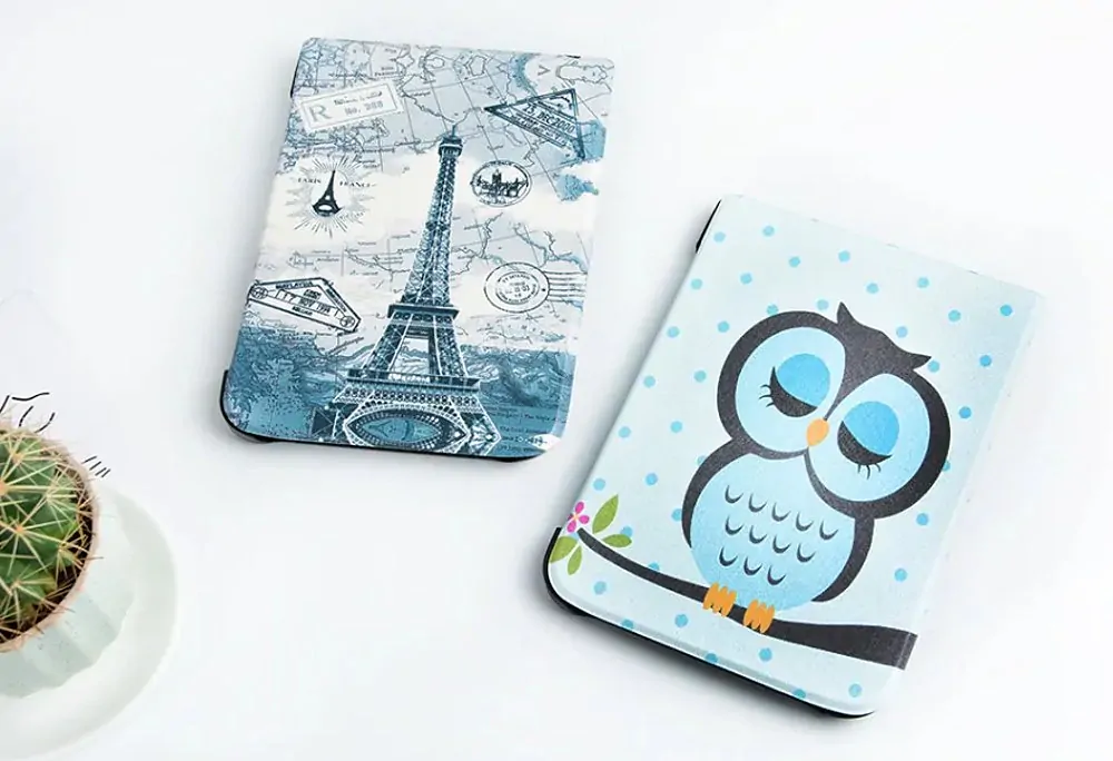ARMORI TRIMER T033 - púzdro pre Pocketbook 631 Touch HD - motív Paris