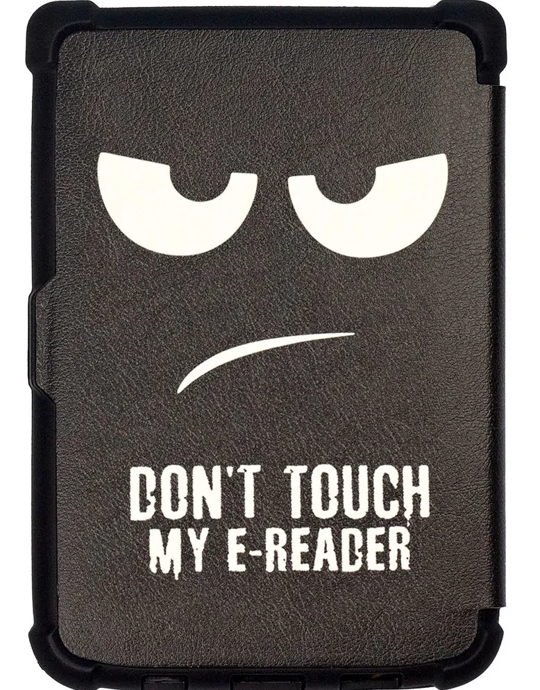 Origami Durable Lock ODL-105 púzdro pre Pocketbook 616 / 617 / 618 / 627 / 628 / 632 / 633 - motív Dont Touch, stojan, magnet