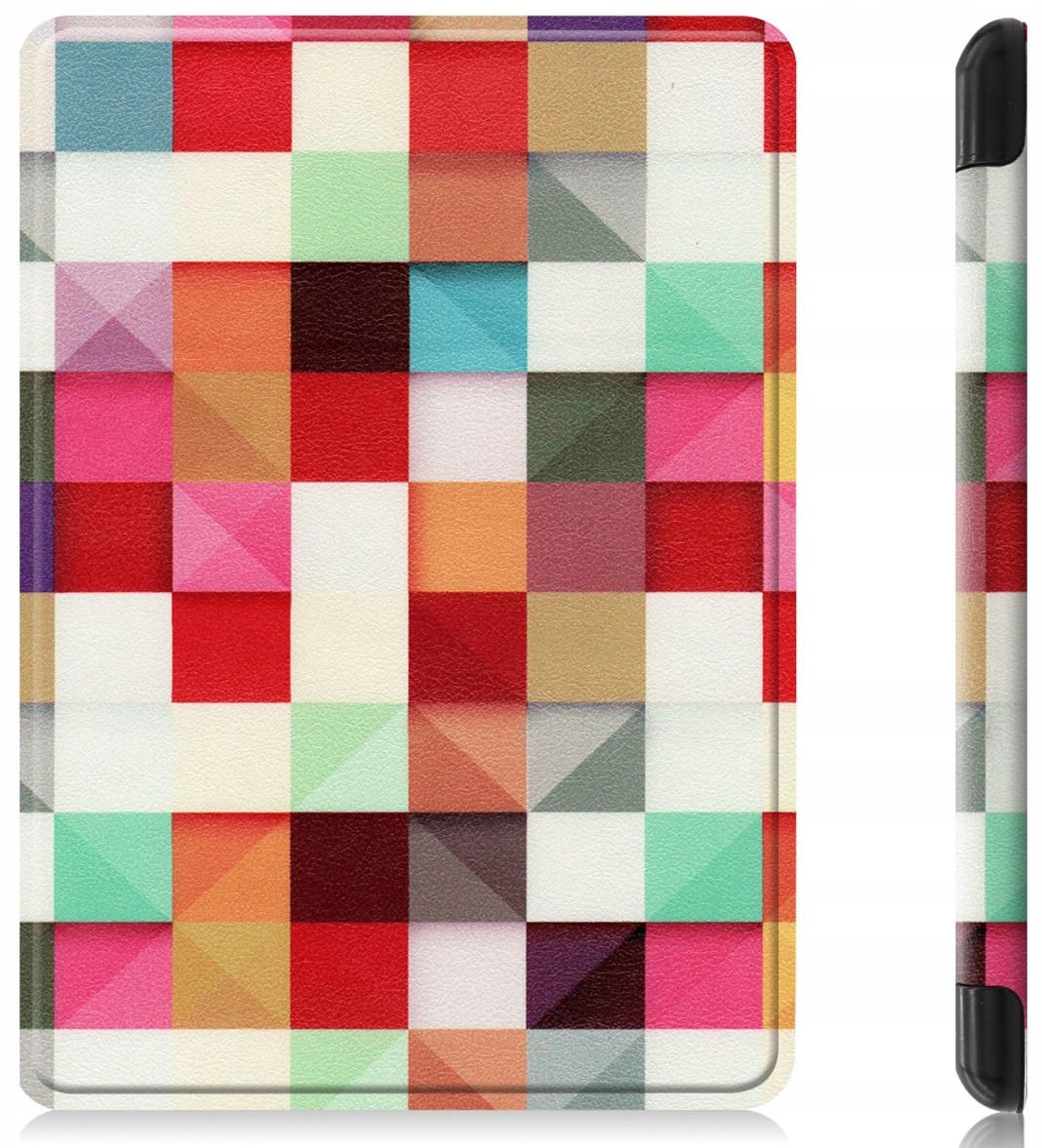 Armori Trimer T096, púzdro pre Amazon Kindle 4/5 - magnetické zatváranie, motív Square