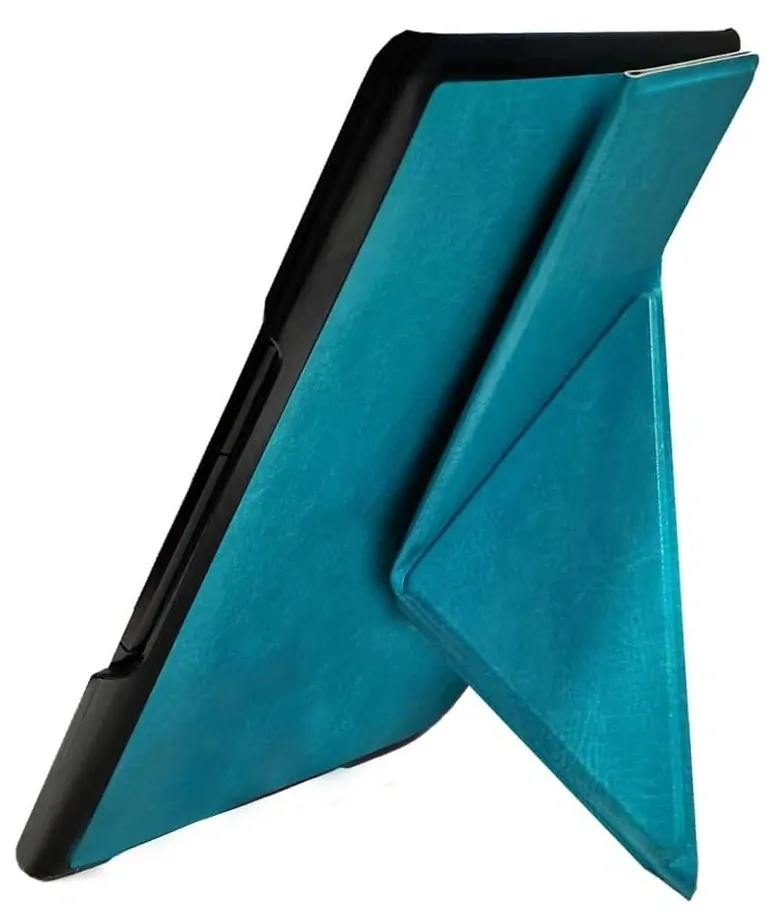 ARMORI STANDER S100, puzdro so stojanom Origami pre Amazon Kindle 4/5 - tyrkysové