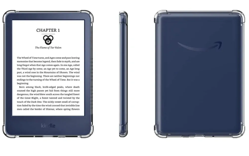 Armori Siliconer S132 - Púzdro TPU Silicone - pre Amazon Kindle 2022 - silikónové, priehľadné