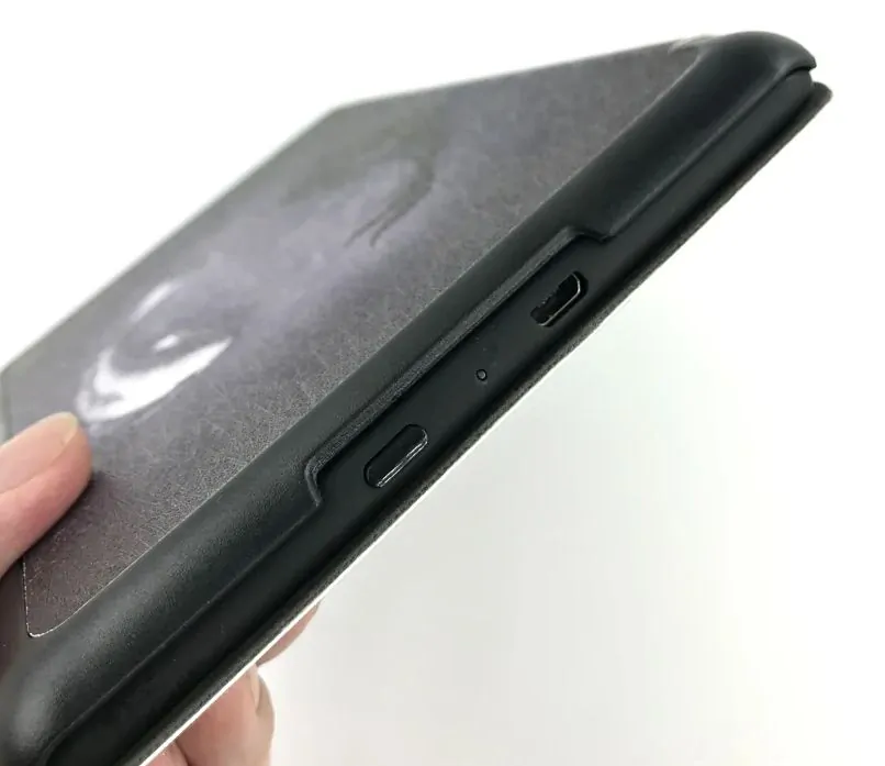 Armori Trimer T179, púzdro pre Amazon Kindle Paperwhite 5 (2021) - magnetické zatváranie, AutoSleep, motív Yin-Yang Fish