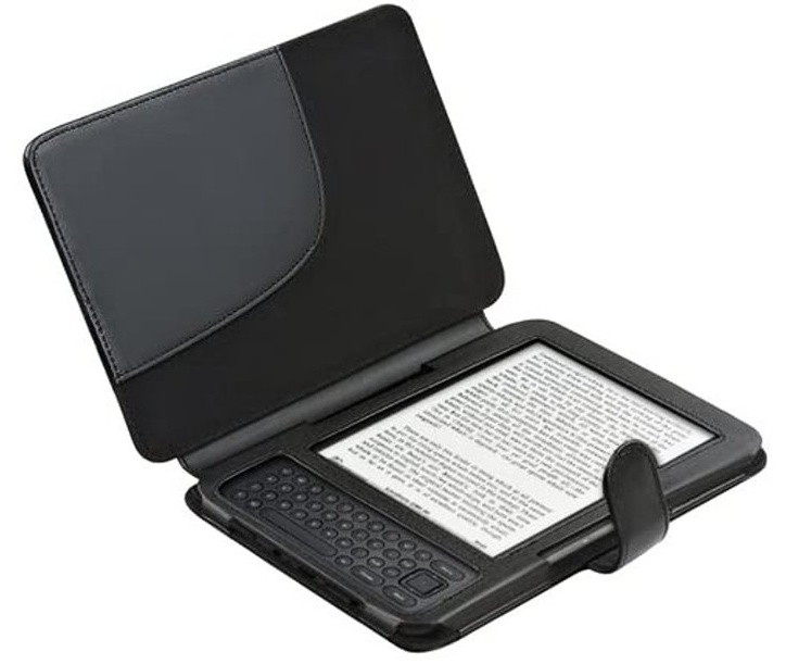 Púzdro FORTRESS FT126 pre Amazon Kindle 3 Keyboard - čierne