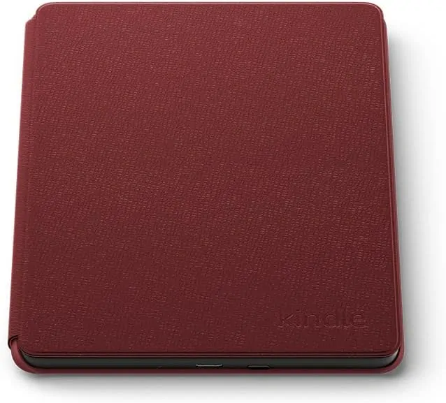 Originálne púzdro Amazon Kindle Paperwhite 5 (2021) - KP5LERE, pravá koža, červené (Merlot)