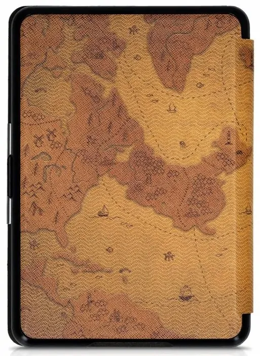 Púzdro KW Mobile - Retro Map - KW4664428 - pre Amazon Kindle Paperwhite 4 (2018) - viacfarebné