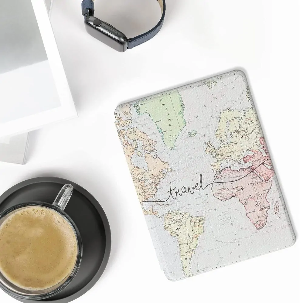 Puzdro KW Mobile - Travel - KW5781002 - pre Amazon Kindle Paperwhite 5 (2021) - viacfarebné