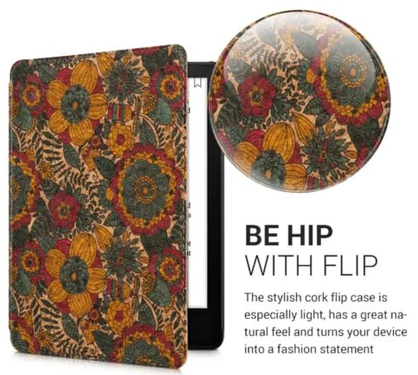 Puzdro KW Mobile - Summer Flowers - KW5837706 - pre Amazon Kindle Paperwhite 5 (2021) - viacfarebné