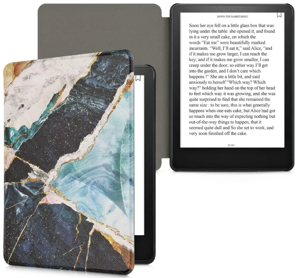 Puzdro KW Mobile - Marble - KW5625624 - pre Amazon Kindle Paperwhite 5 (2021) - viacfarebné