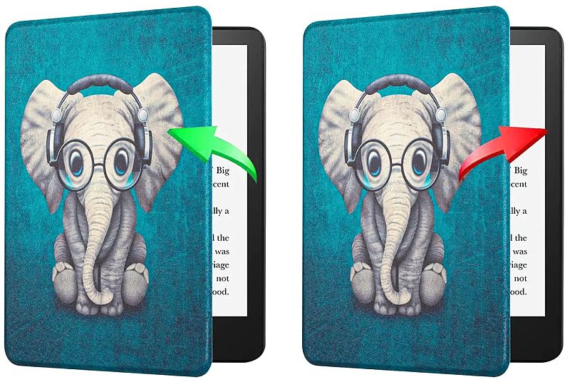 Puzdro Durable Lock KPW-19 pre Amazon Kindle Paperwhite 5 (2021) - Elephant