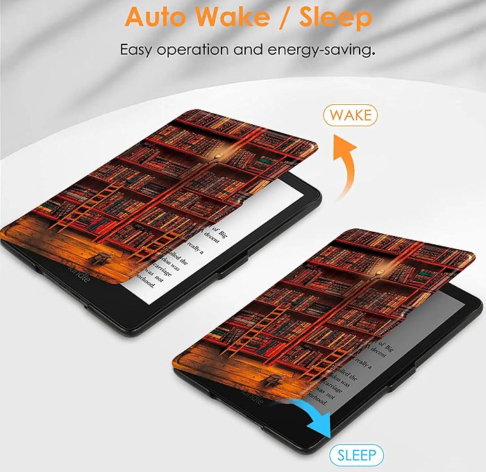 Puzdro Durable Lock KPW-20 pre Amazon Kindle Paperwhite 5 (2021) - Bookcase