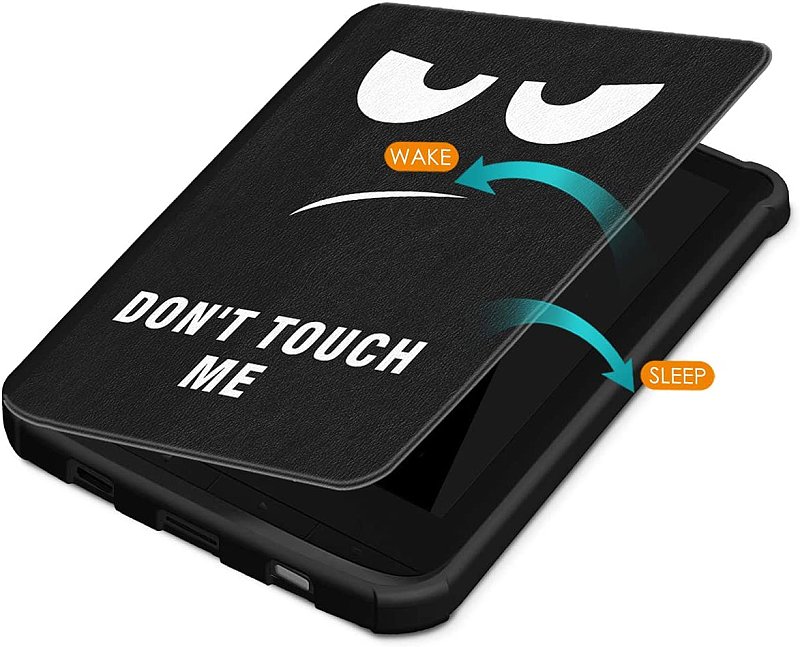 Puzdro Durable Lock PB-05 pre Pocketbook 616/617/618/627/628/632/633 - motív Dont Touch