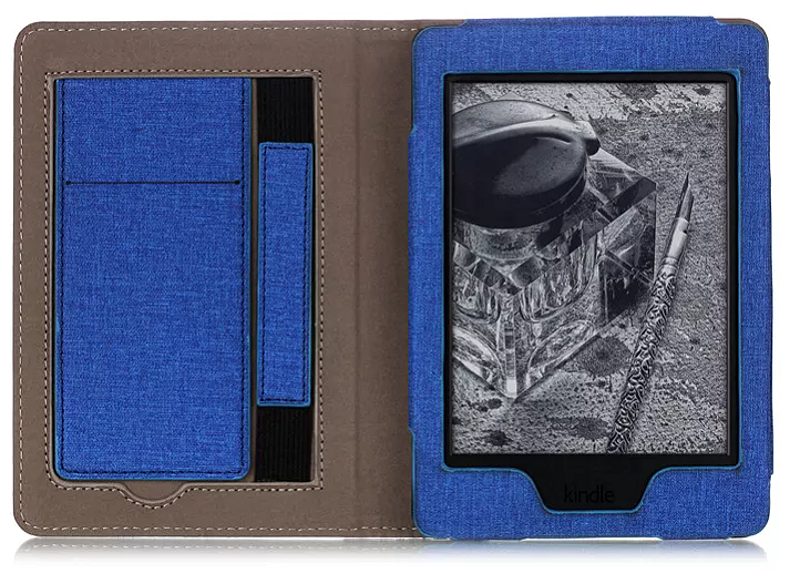 Puzdro Benello SK-02 na Amazon Kindle Paperwhite 1/2/3/4 - modré (Ocean Blue)