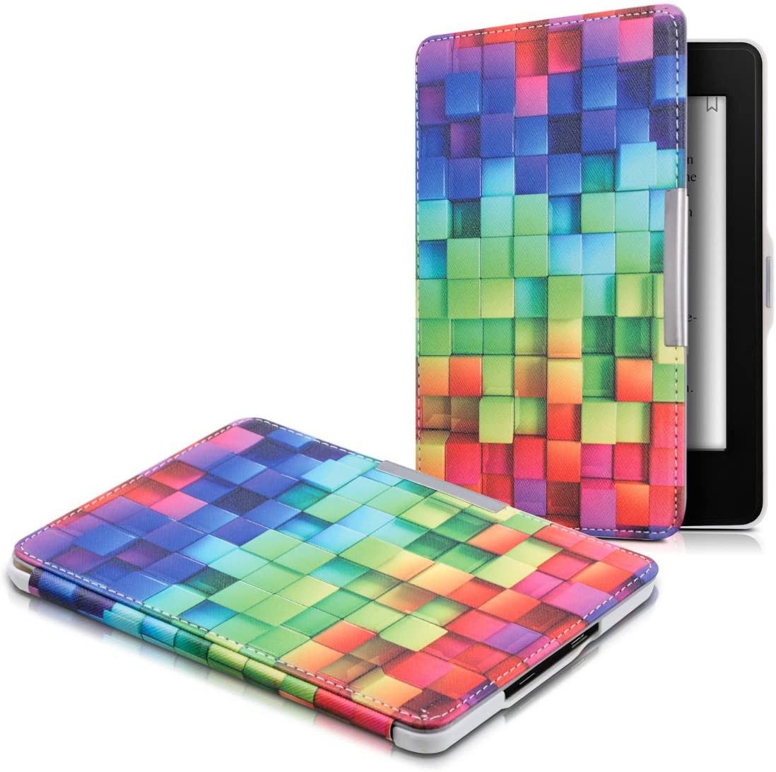 Puzdro KW Mobile - Rainbow Cubes - KW2582404 - pre Amazon Kindle Paperwhite 1/2/3 - viacfarebné