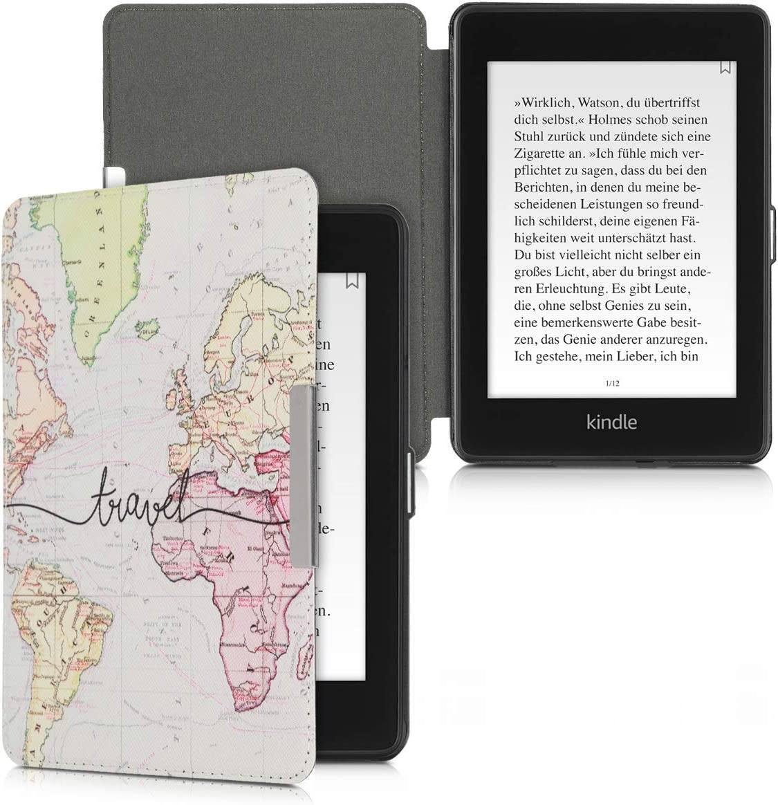 Puzdro KW Mobile - Travel - KW4664416 - pre Amazon Kindle Paperwhite 4 (2018) - viacfarebné