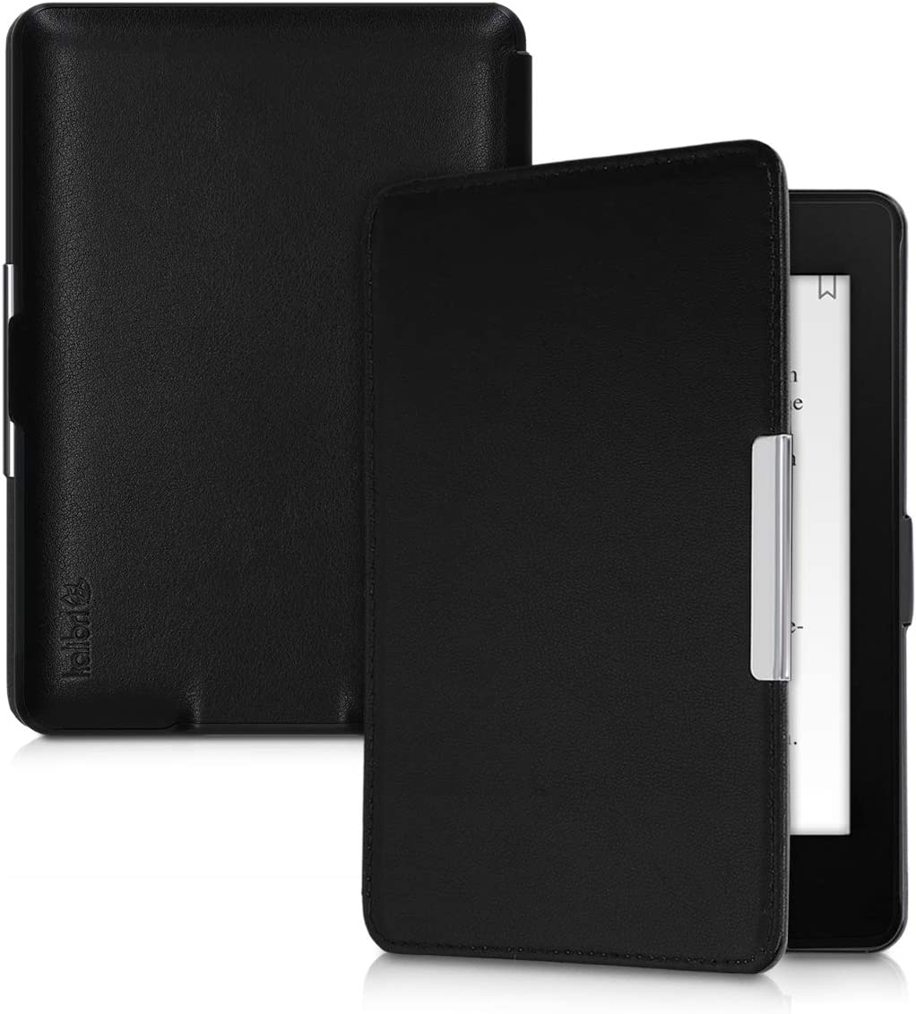 Púzdro KW Mobile (Kalibri) - Real Leather - KA5626601 - pre Amazon Kindle Paperwhite 5 (2021) - čierna koža