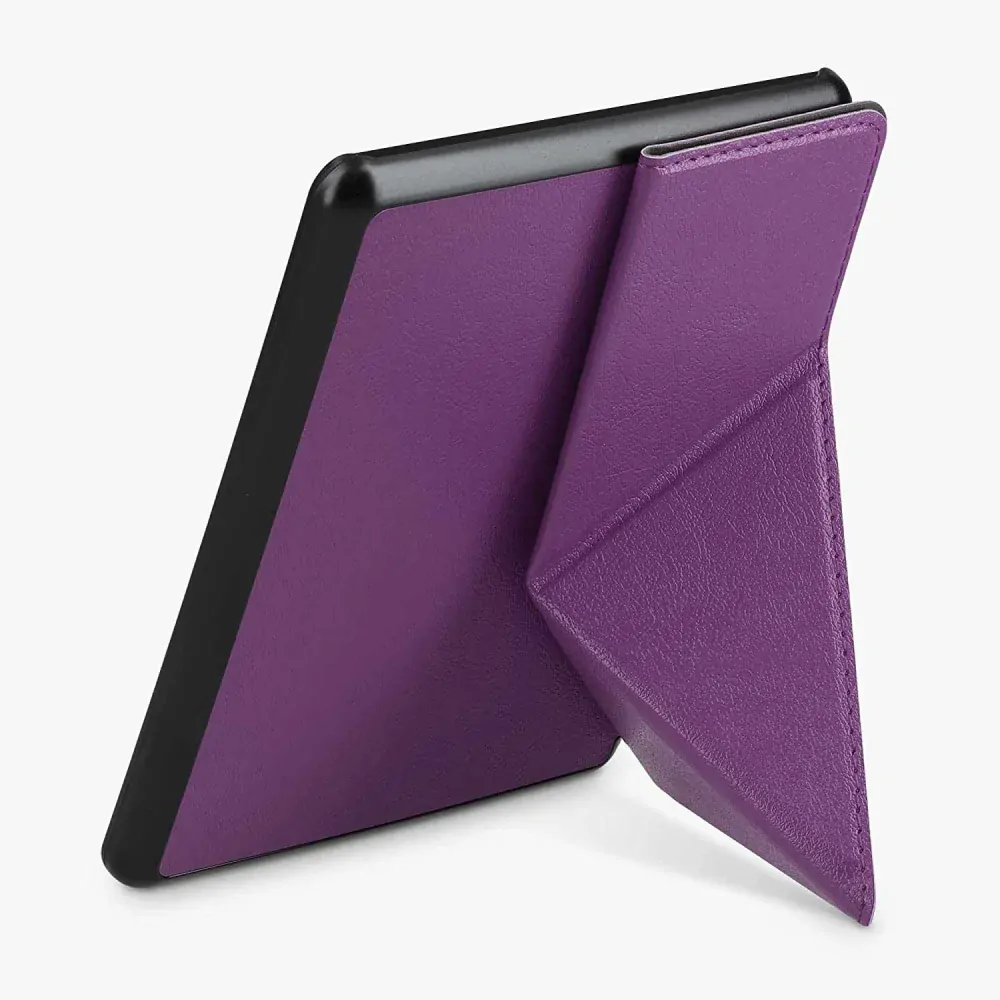 Puzdro KW Mobile - Origami Violet Leather - KW5715838 - pre Amazon Kindle Paperwhite 5 (2021) - fialové
