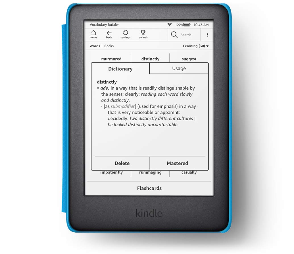 Originálne Amazon puzdro AM-K20-BL - pre Amazon Kindle 2020/2019 - modré