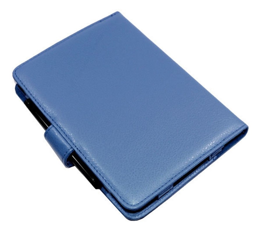 Obal na čítačku Pocketbook 614 / 615 / 622 / 623 / 624 / 625 / 626 / 631 / 640 / 641 - FORTRESS FT143, tmavo modré, magnet