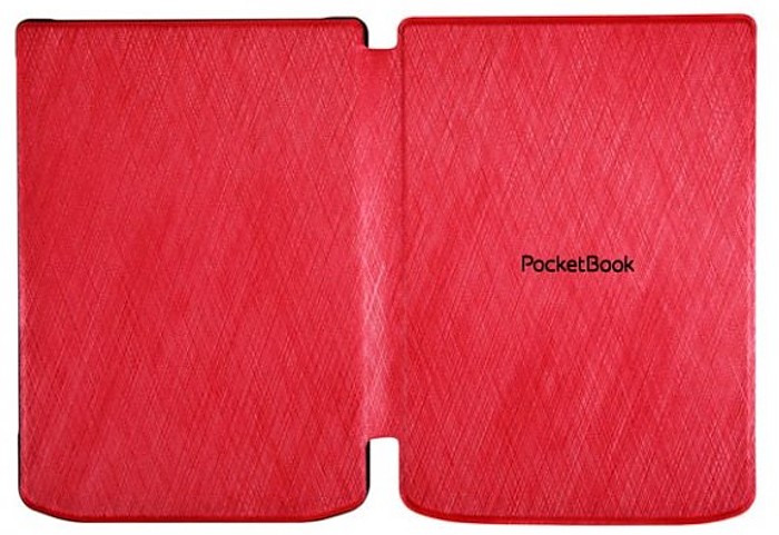 Púzdro H-S-634-R-WW Shell pre Pocketbook 629/634 - Passion Red červené, orig.