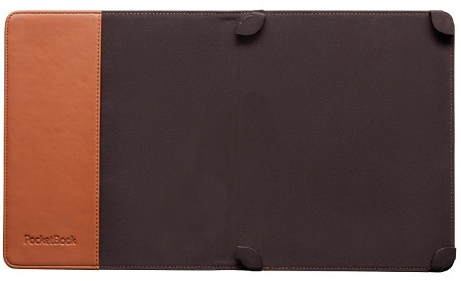 POCKETBOOK PBPUC-840-BR PÚZDRO - pre Pocketbook 801/840, čierne, magnet, originál