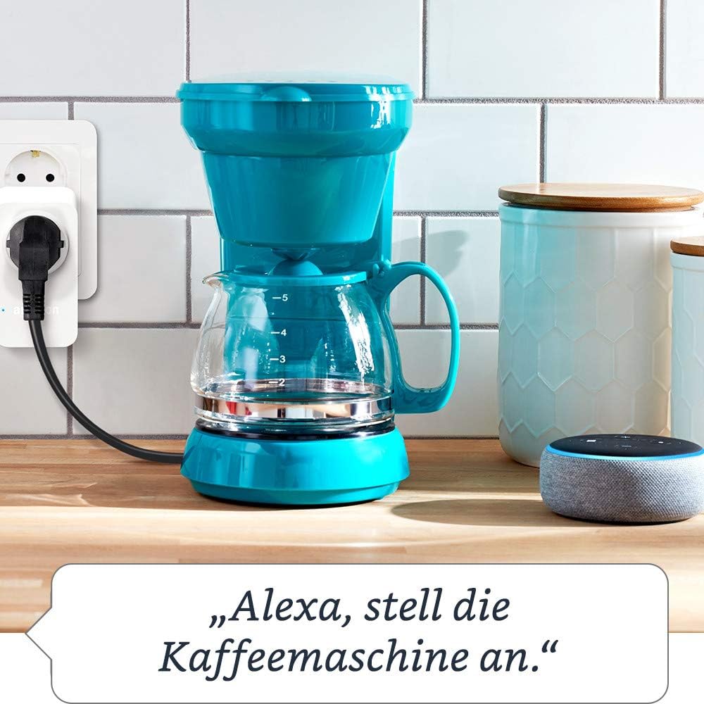 AMAZON SMART PLUG, MÚDRA ZÁSUVKA, WIFI, ALEXA - biela