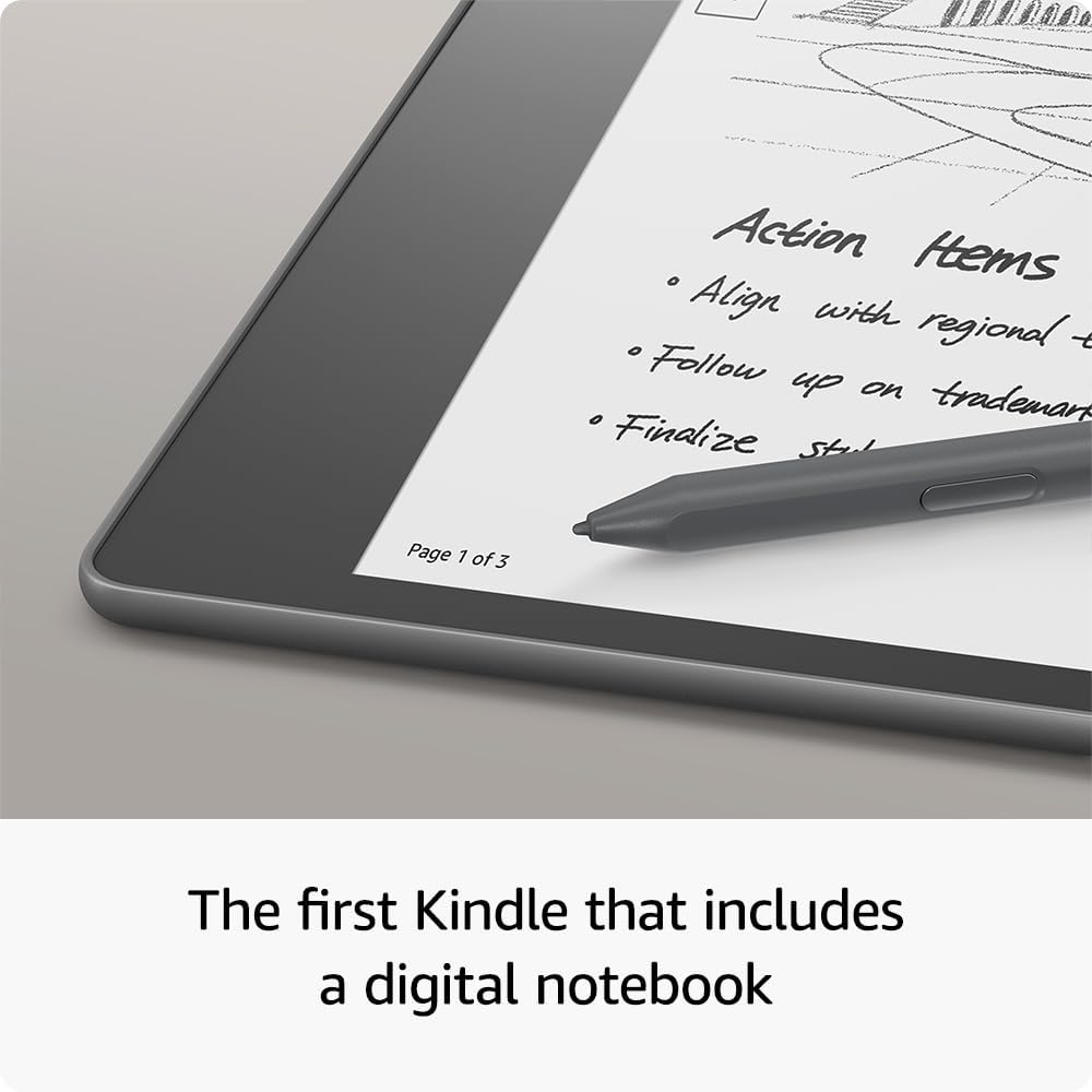 Amazon Kindle Scribe - 16GB, Premium Stylus Pen, bez reklám - čierny