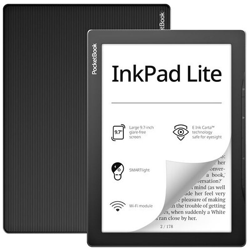 PocketBook 970 InkPad Lite - 8GB, WiFi, Mist Gray (sivý)